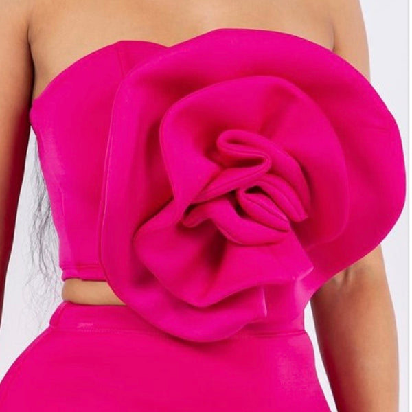 Flower Tube Top