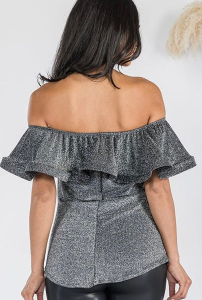 Off-the-Shoulder Sparkle