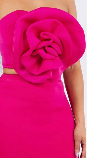 Flower Tube Top