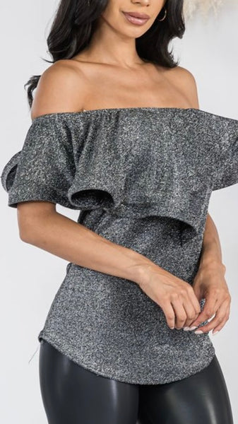 Off-the-Shoulder Sparkle