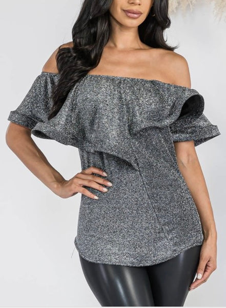 Off-the-Shoulder Sparkle