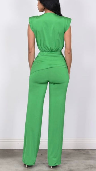 Forever Green Jumpsuit