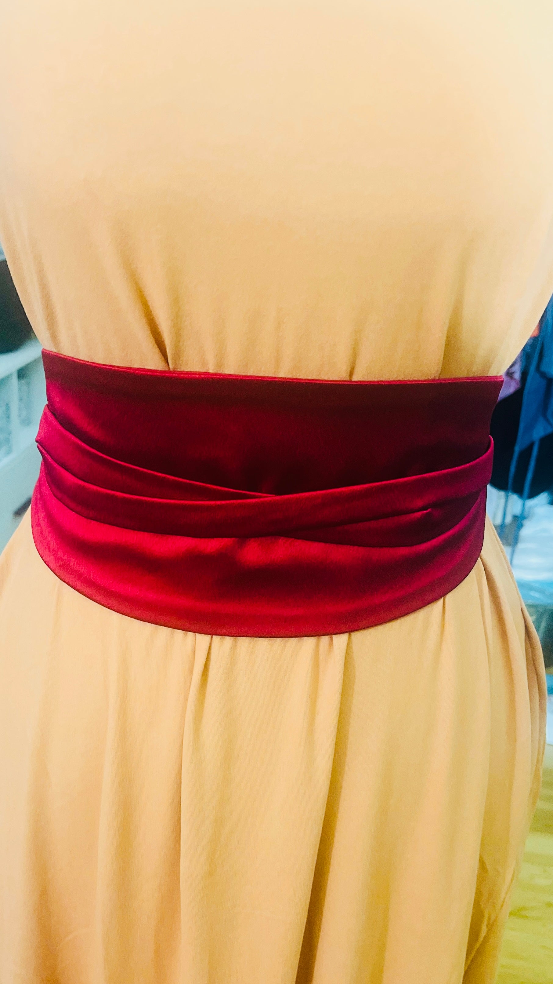 Sateen Corset Belt
