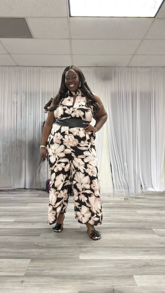 Floral Jumpsuit