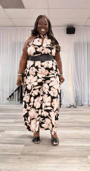 Floral Jumpsuit
