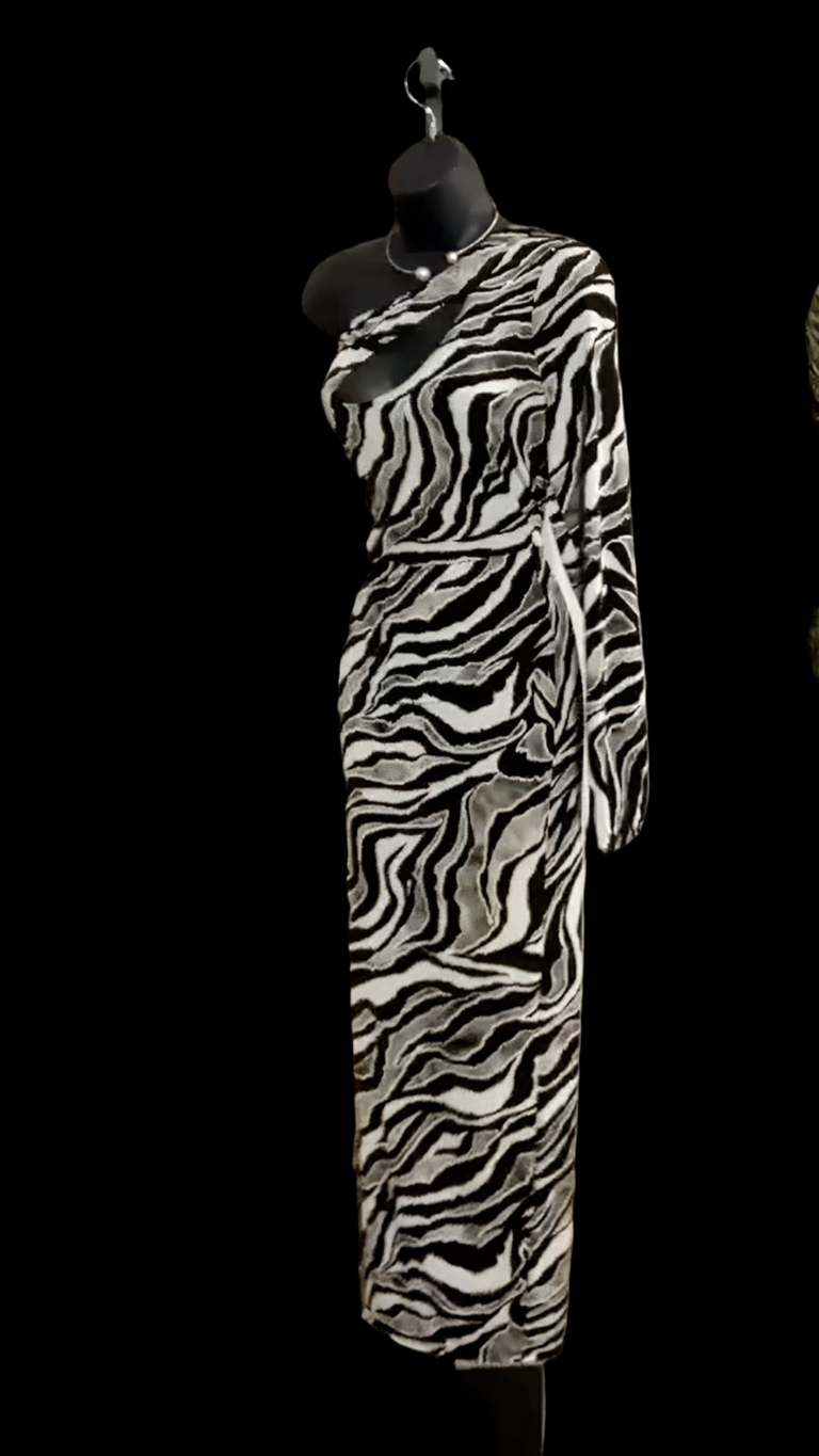 Printed Bodycon Key (Curvy)