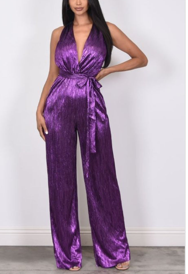 Bold Metellic Jumpsuit