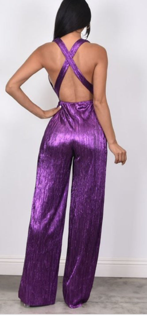 Bold Metellic Jumpsuit