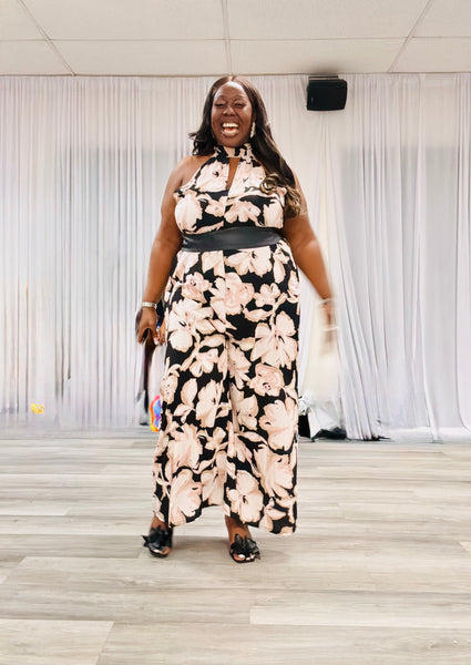 Floral Jumpsuit