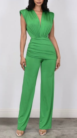 Forever Green Jumpsuit