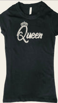 Bling Tee “Queen” White