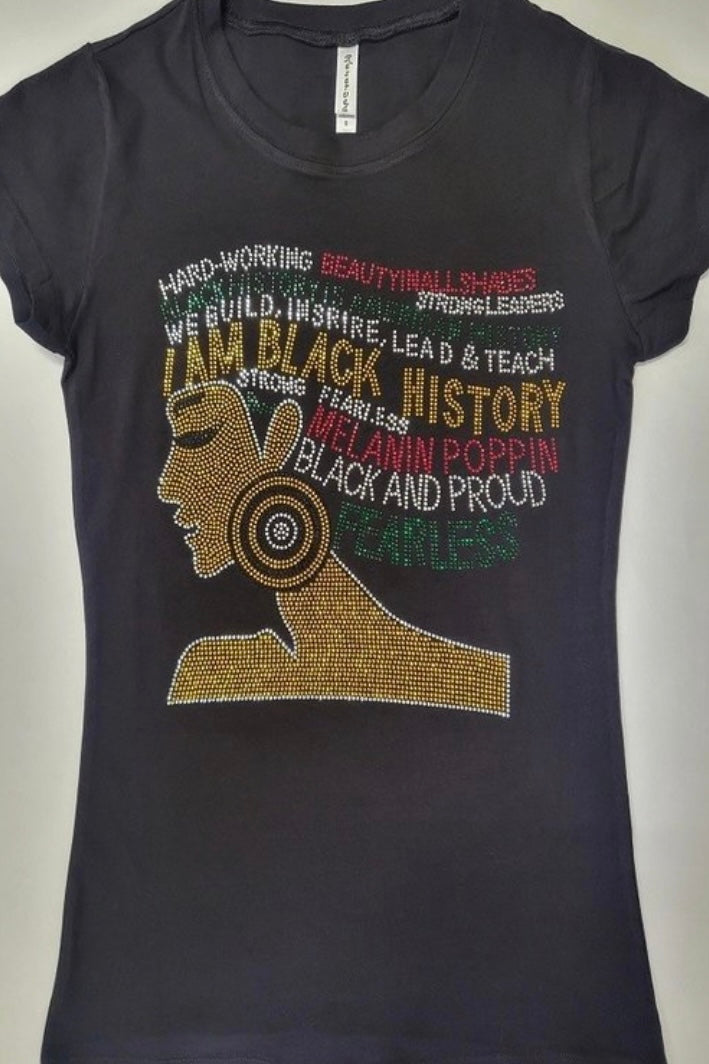 Bling “Melanin Poppin” I AM BLACK HISTORY