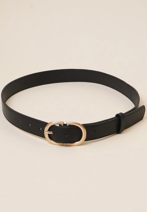 Slim Buckle Belt
