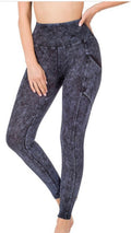 Stone Wash Leggings