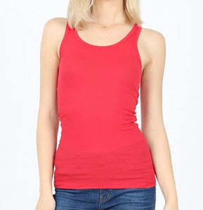 Ribbed Racer Back Tank